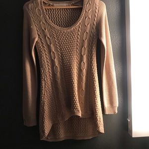 Zara Sweaters - Beige Knitted Sweater Zara Sweaters - Beige Knitted Sweater